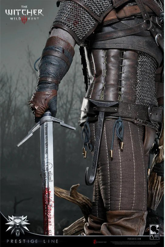 RESTIGE LINE - THE WITCHER 3: WILD HUNT GERALT OF RIVIA 1/2 SCALE STATUE - Bstorekw