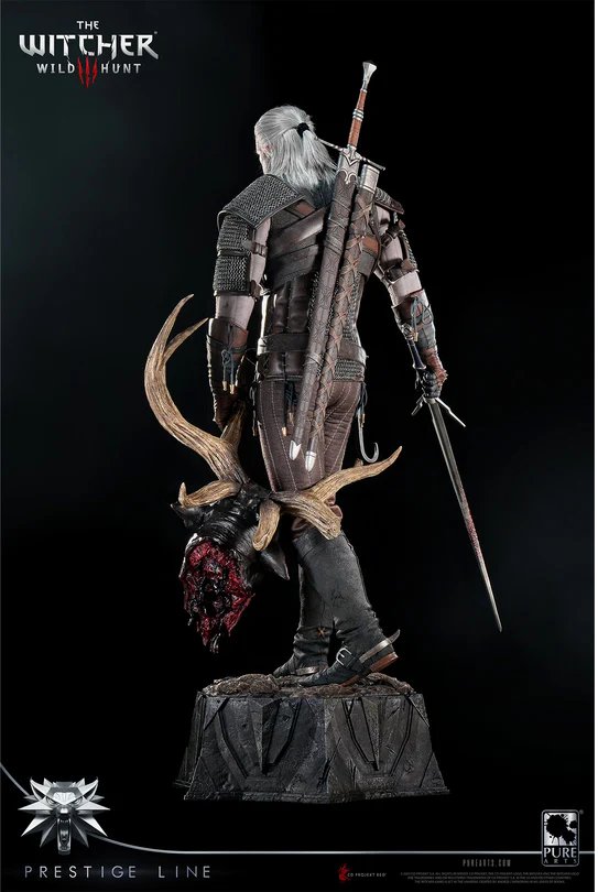 RESTIGE LINE - THE WITCHER 3: WILD HUNT GERALT OF RIVIA 1/2 SCALE STATUE - Bstorekw