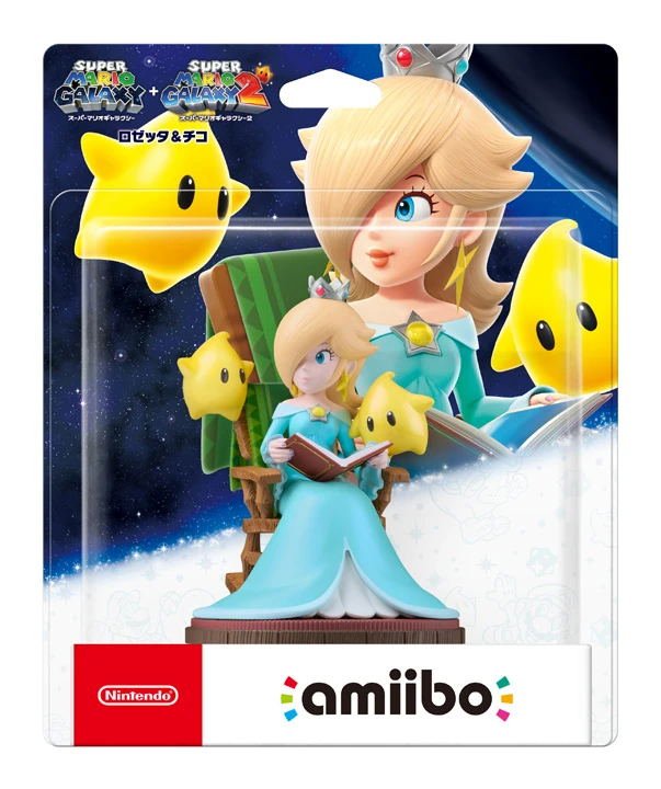 Rosalina and Lumas - Super Mario Galaxy + Super Mario Galaxy2 Series Amiibo - Bstorekw
