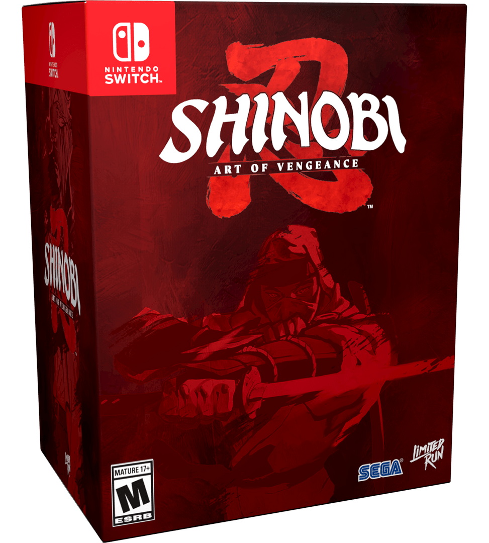 SHINOBI: Art of Vengeance Collector's Edition Nintendo Switch R1 - Bstorekw