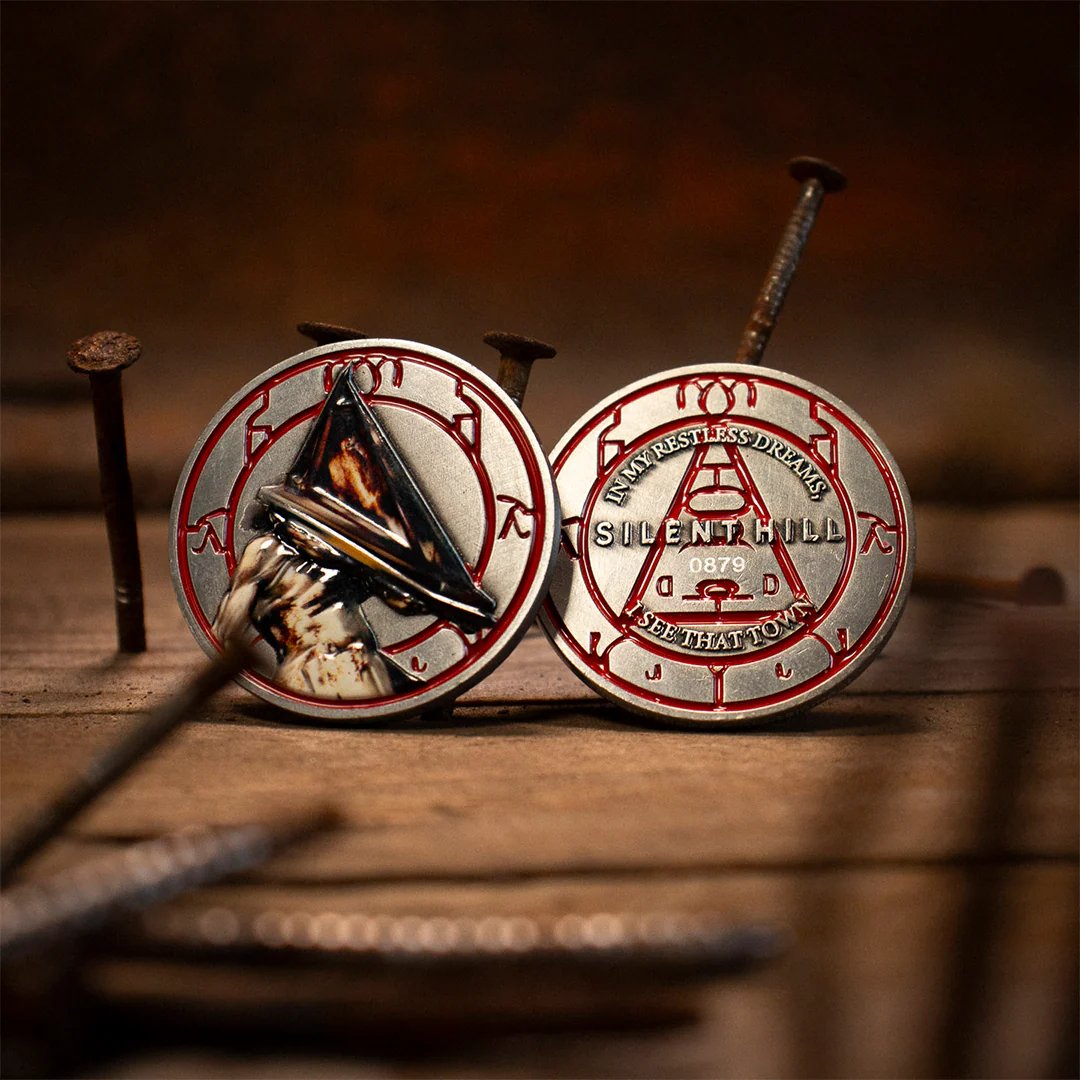 Silent Hill Limited Edition Pyramid Head Coin - Bstorekw