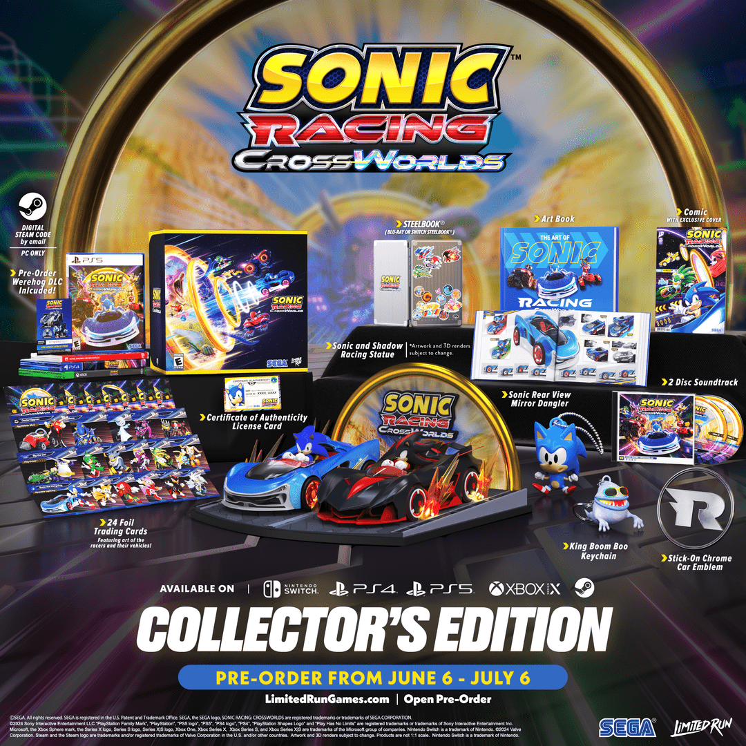 Sonic Racing: CrossWorlds Collector's Edition PS5 R1 - Bstorekw