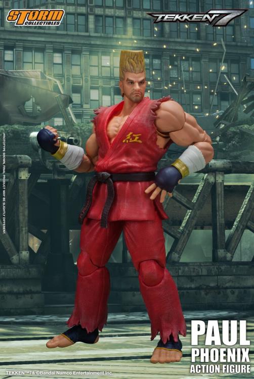 Tekken 7 Paul Phoenix 1/12 Scale Action Figure - Bstorekw