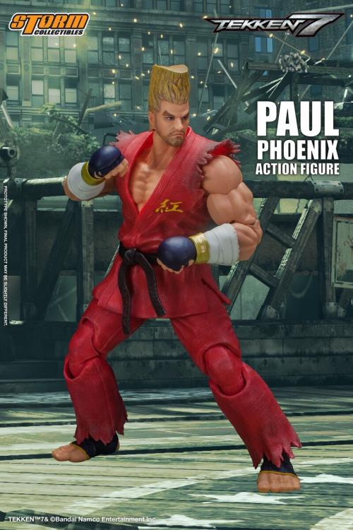 Tekken 7 Paul Phoenix 1/12 Scale Action Figure - Bstorekw