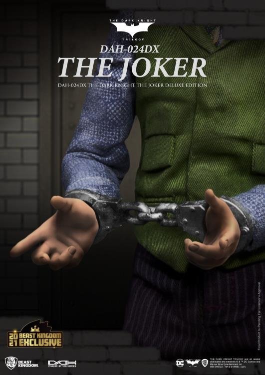 The Dark Knight Dynamic 8ction Heroes DAH - 024DX Joker (Interrogation Room) Limited Edition Deluxe Version - Bstorekw