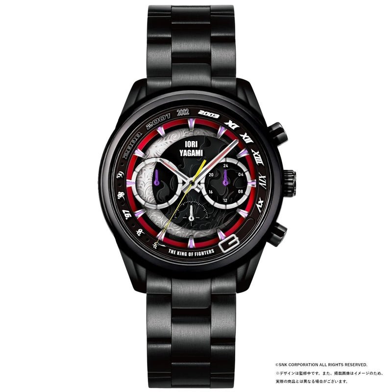 THE KING OF FIGHTERS 30TH ANNIVERSARY Iori Yagami Chronograph Wristwatch - Bstorekw