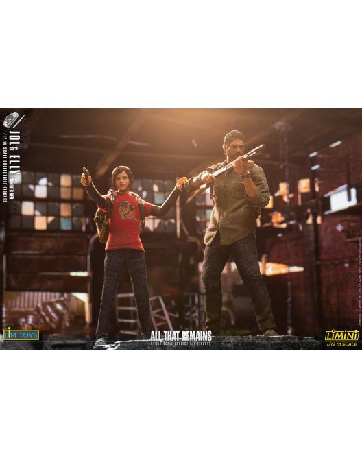 The Last of Us Ellie & Joel Dual Pack 1/12 action figure by lim toys - Bstorekw