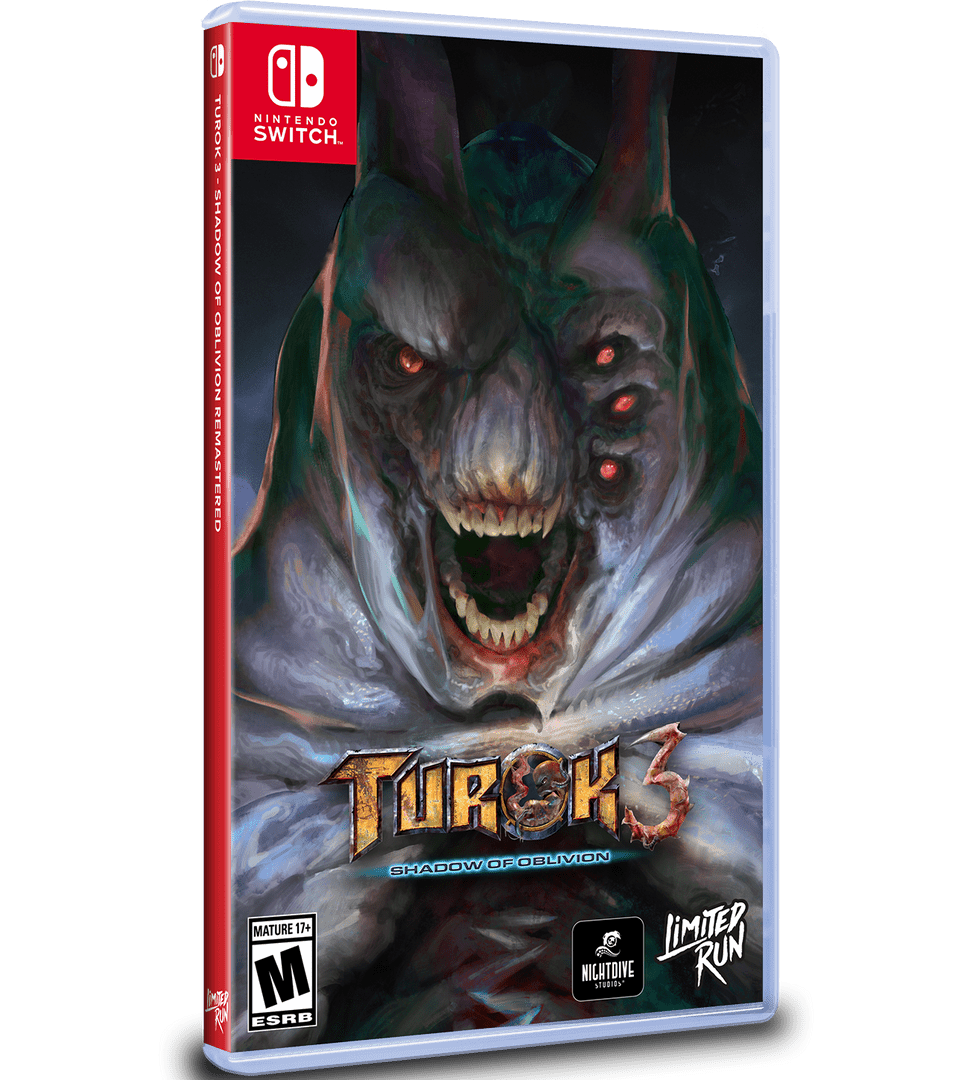 Turok 3: Shadow of Oblivion Remastered - Nintendo Switch Limited run R1 - Bstorekw