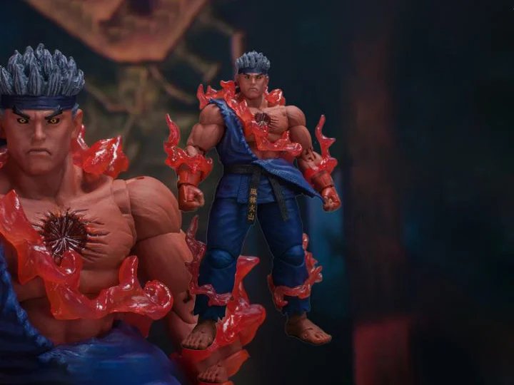 Ultra Street Fighter IV Evil Ryu 1/12 Scale Exclusive Action Figure - Bstorekw