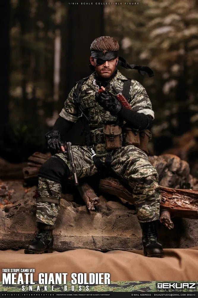 Venom Snake (Tiger Stripe Camo Version) - Metal Gear Solid 3 EKUAZ STUDIO 1/6 - Bstorekw