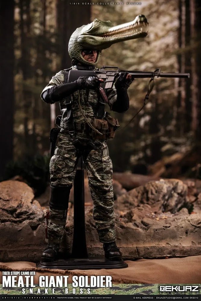 Venom Snake (Tiger Stripe Camo Version) - Metal Gear Solid 3 EKUAZ STUDIO 1/6 - Bstorekw