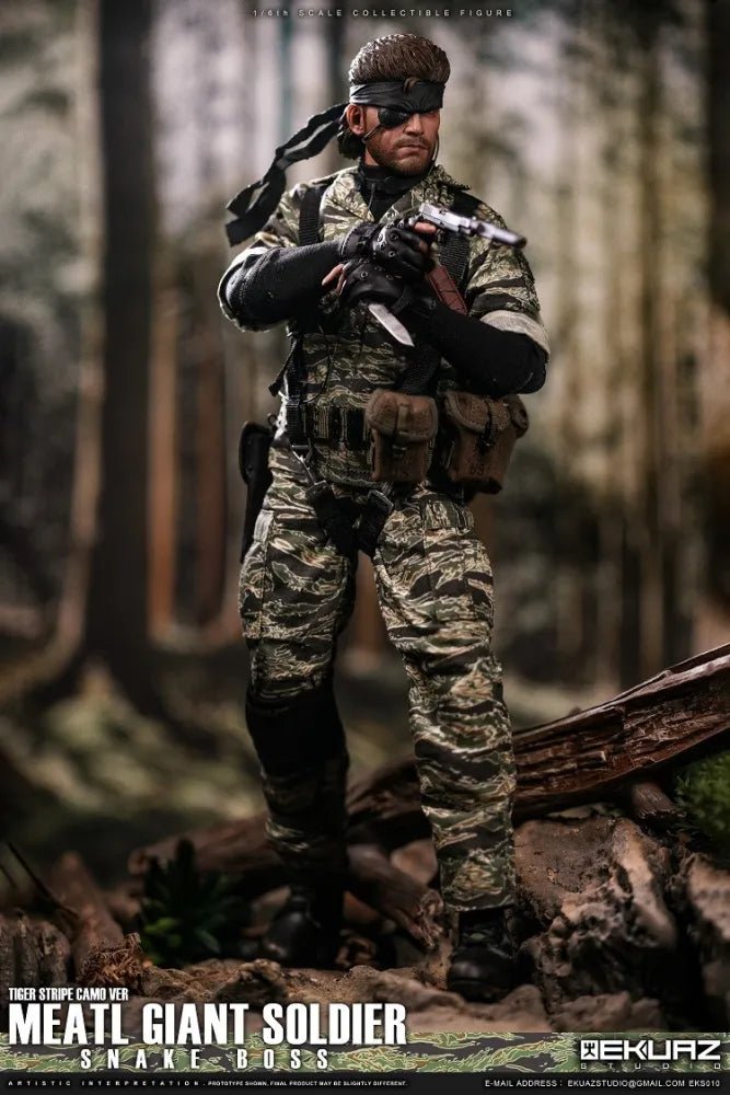 Venom Snake (Tiger Stripe Camo Version) - Metal Gear Solid 3 EKUAZ STUDIO 1/6 - Bstorekw