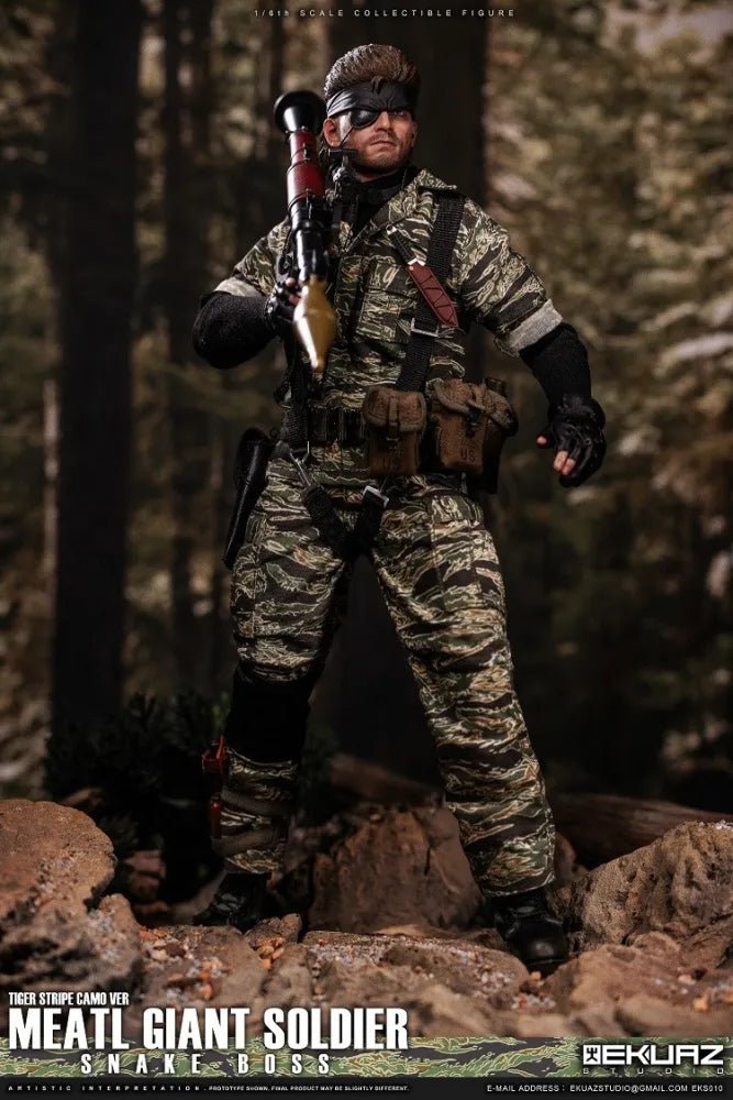 Venom Snake (Tiger Stripe Camo Version) - Metal Gear Solid 3 EKUAZ STUDIO 1/6 - Bstorekw