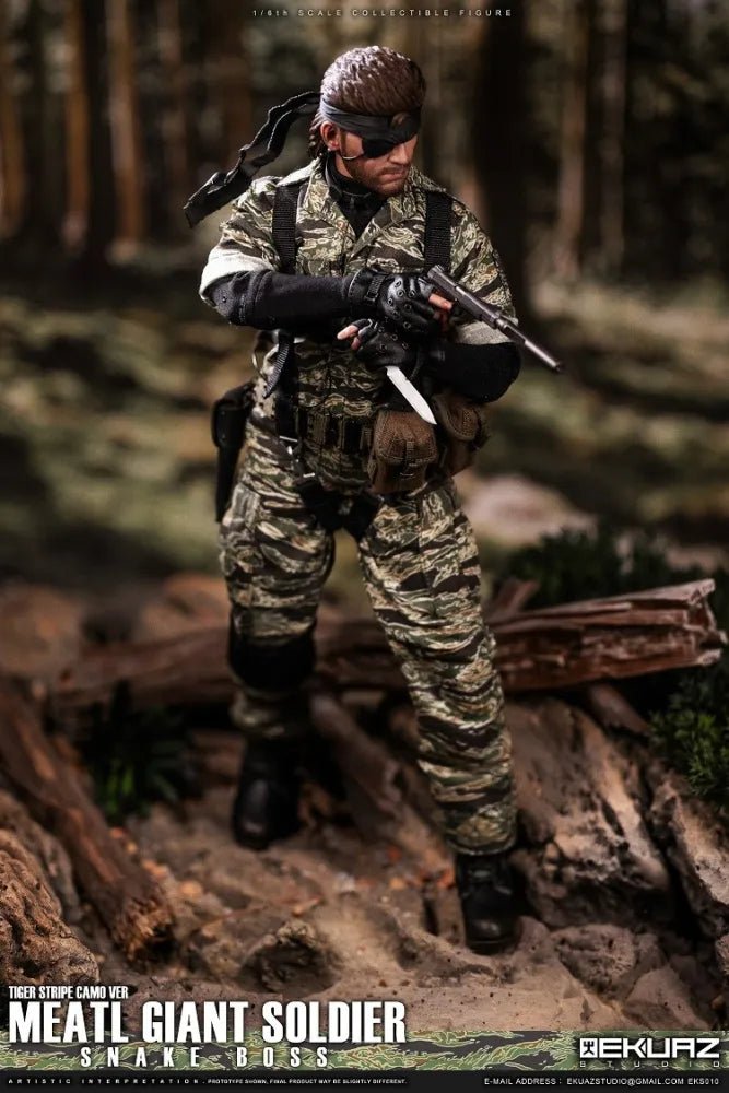 Venom Snake (Tiger Stripe Camo Version) - Metal Gear Solid 3 EKUAZ STUDIO 1/6 - Bstorekw