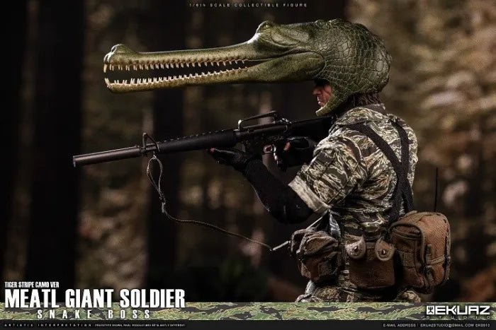 Venom Snake (Tiger Stripe Camo Version) - Metal Gear Solid 3 EKUAZ STUDIO 1/6 - Bstorekw
