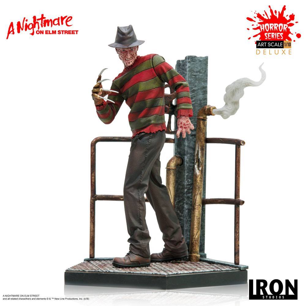 A Nightmare Freddy Krueger Deluxe 1/10 Scale Figure Iron Studios - Bstorekw