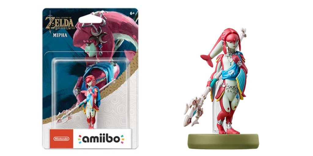 Amiibo - Mipha (Zelda Breath of the Wild) - Bstorekw