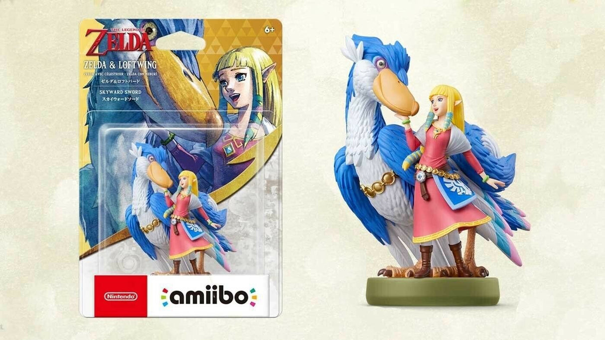 Amiibo The Legend of Zelda: Skyward Sword HD - Zelda and Loftwing - Bstorekw
