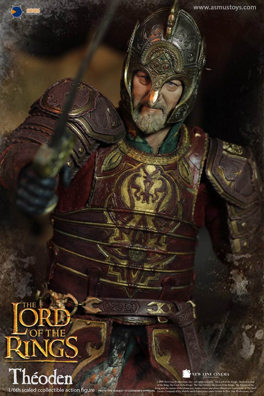 ASMUS TOYS - THE LORD OF THE RINGS SERIES: THÉODEN - Bstorekw