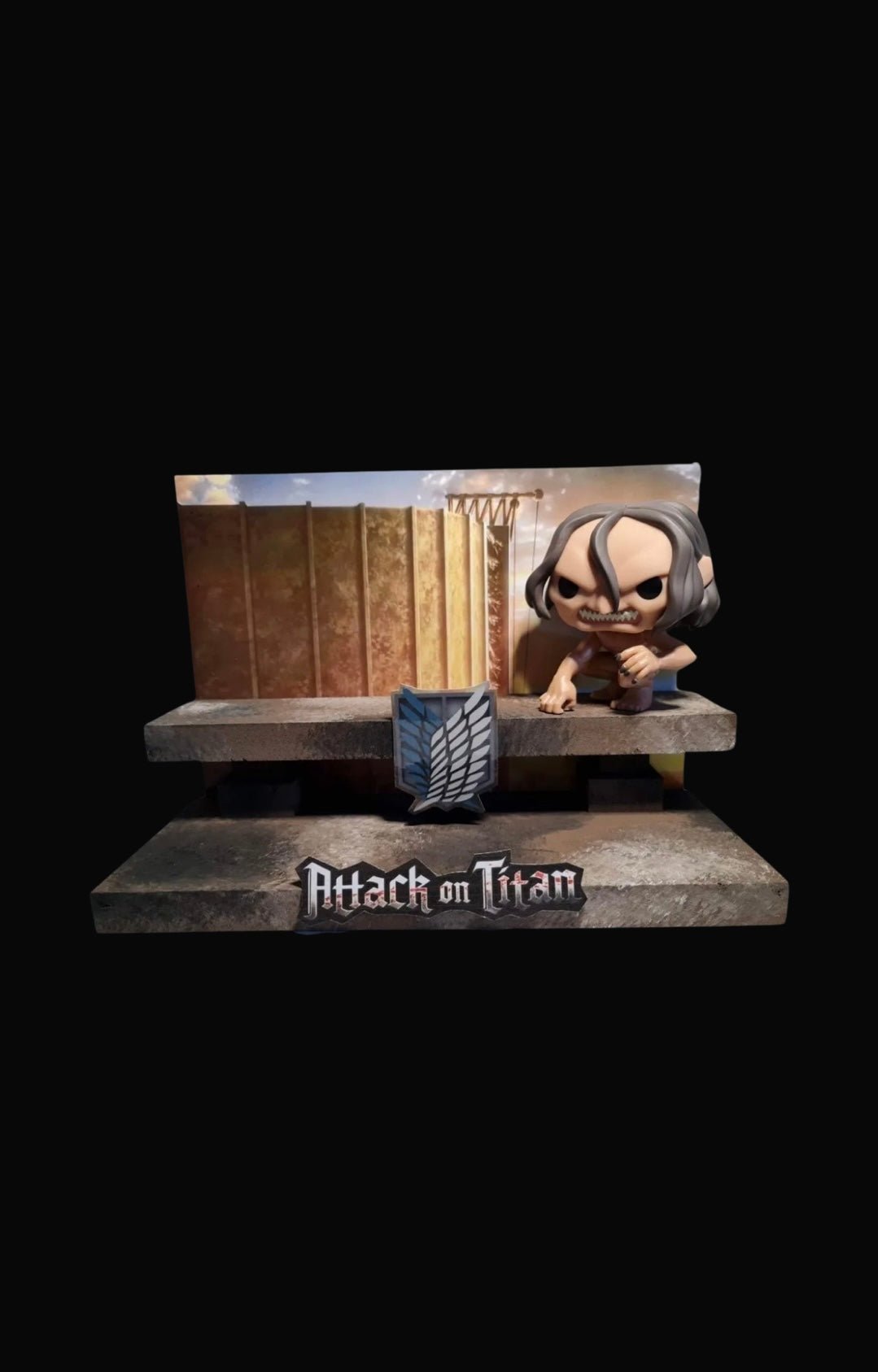 Attack on titan Funko pop stand - Bstorekw