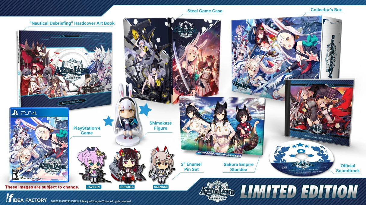 Azur Lane: Crosswave Limited Edition Playstation 4 R1 - Bstorekw