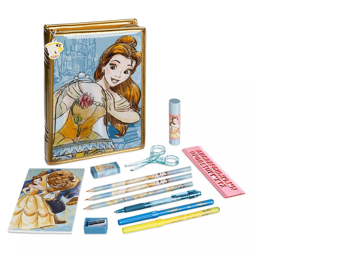 Beauty and the Beast Zip-Up Stationery Kit - Bstorekw