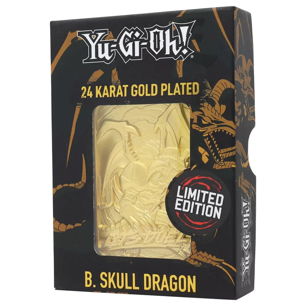 Black Skull Dragon 24k Gold Plated - Yu-Gi-Oh - Bstorekw