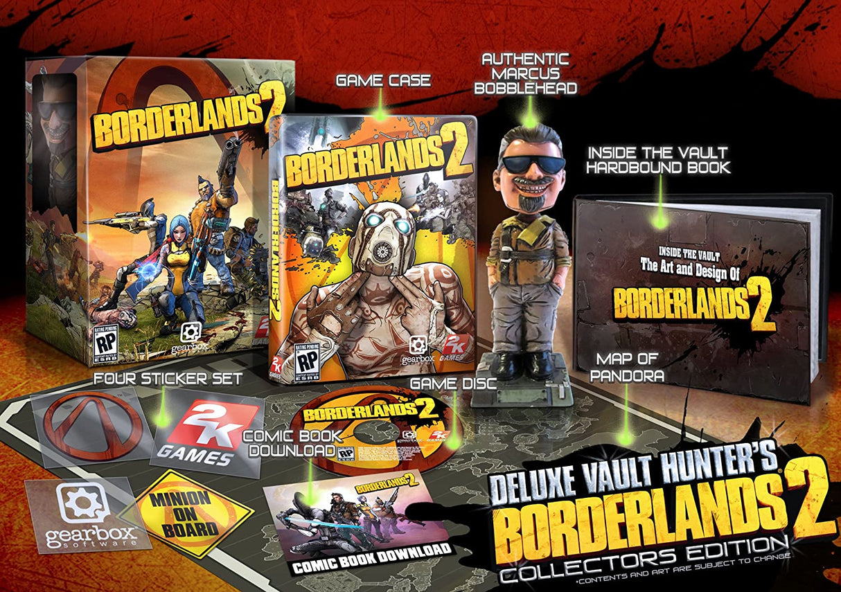 Borderlands 2 Deluxe Vault Hunter's Edition PS3 R1 - Bstorekw
