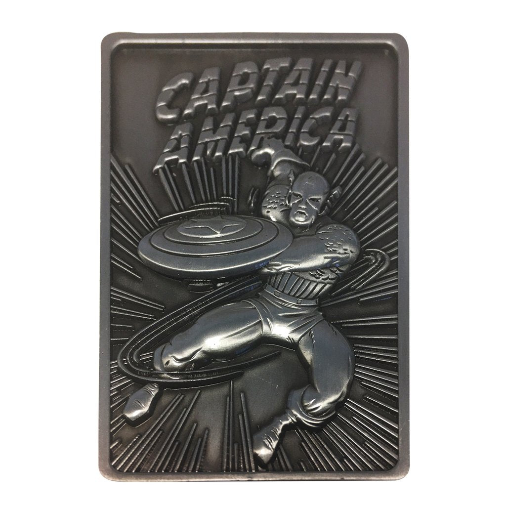 Captain America metal card - Bstorekw