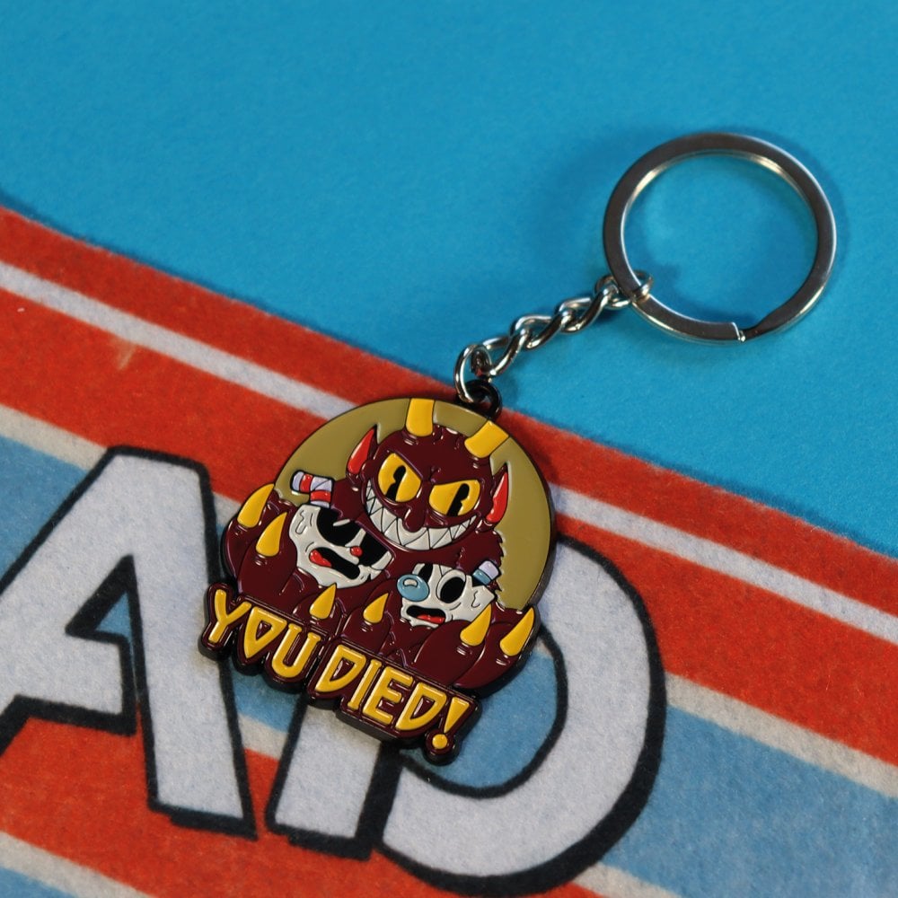 Cuphead Keyring - Bstorekw
