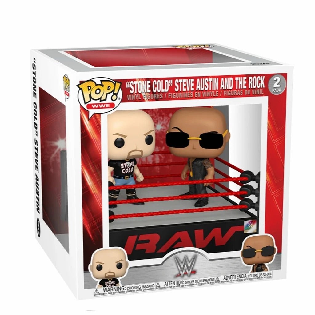 Funko Pop WWE Stone Cold & The Rock - Bstorekw