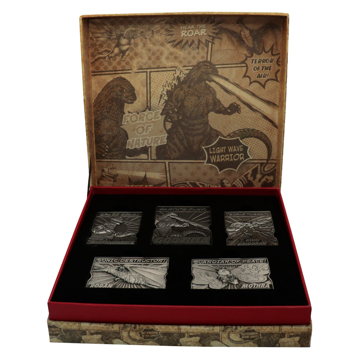 Godzilla 5 Piece Limited Edition Monsters Ingot Set - Bstorekw