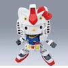 Gundam vs Hello Kitty SD EX-Standard 016 RX-78-2 Gundam & Hello Kitty Model Kit Set - Bstorekw