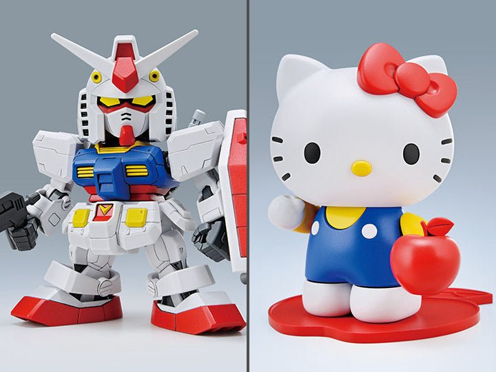 Gundam vs Hello Kitty SD EX-Standard 016 RX-78-2 Gundam & Hello Kitty Model Kit Set - Bstorekw