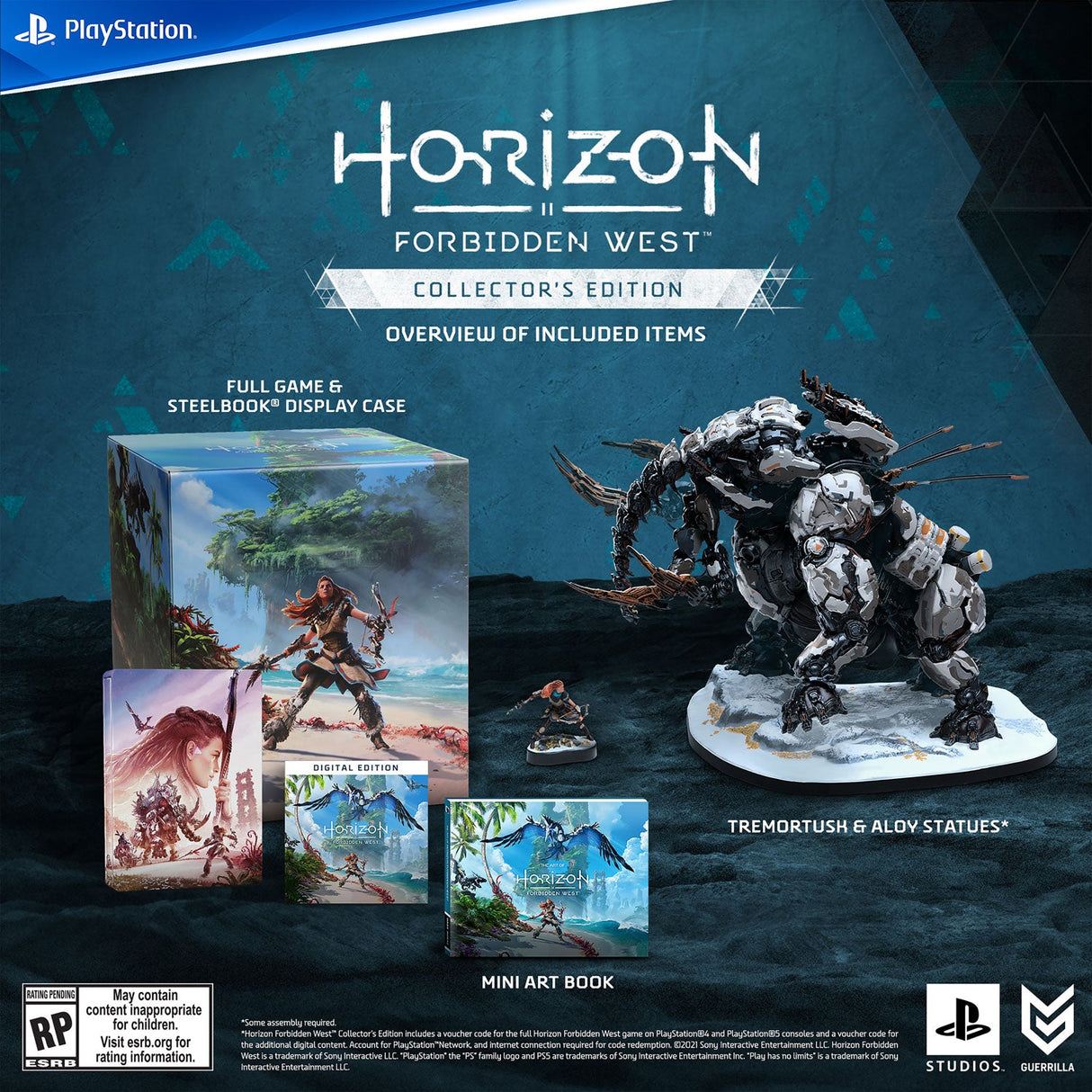 Horizon Forbidden West Collectors edition R1 - PS5 / USA - Bstorekw