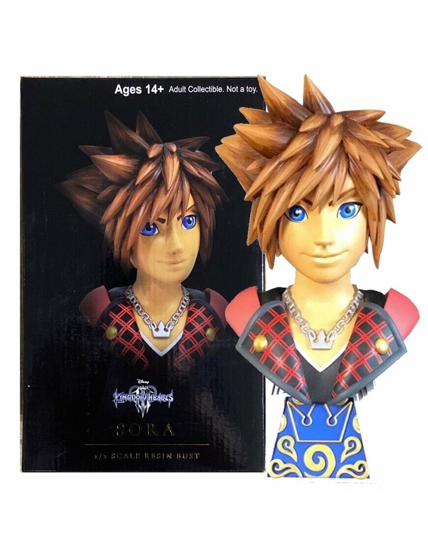 Kingdom Hearts Legends in 3D Sora 1/2 Scale Limited Edition Bust - Bstorekw