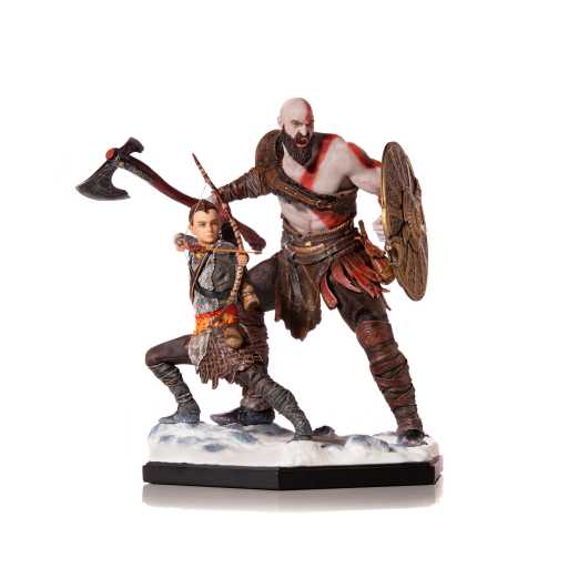 Kratos and Atreus Deluxe Art Scale 1/10 God of War (iron studios) - Bstorekw