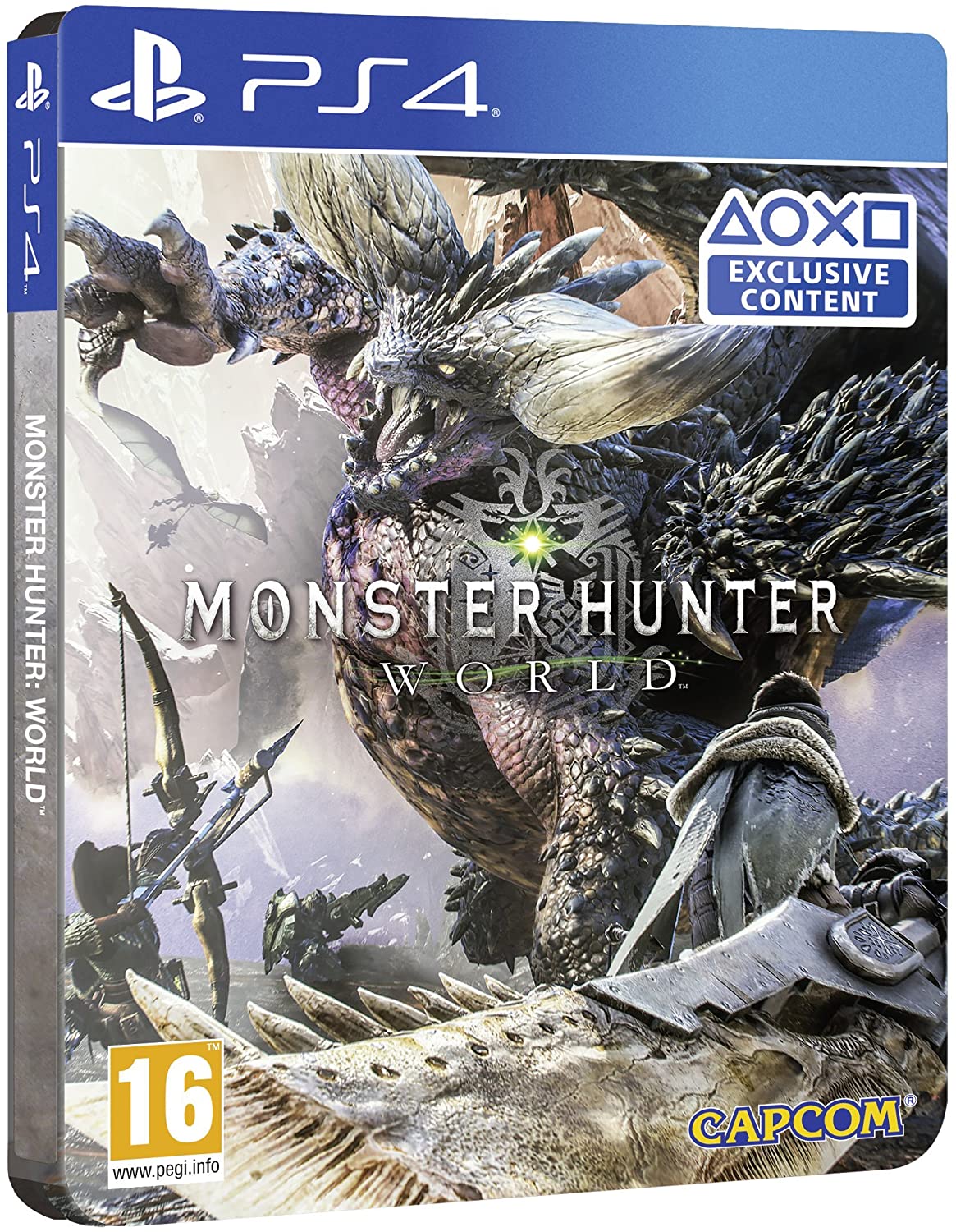 Monster Hunter World Steel Book Edition PS4 R2 - Bstorekw