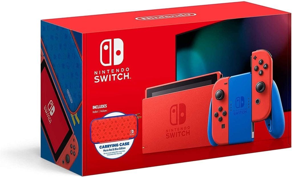 Nintendo Switch - Mario Red & Blue Edition - Switch - Bstorekw