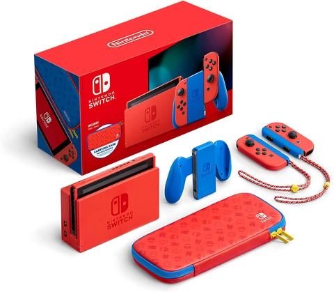 Nintendo Switch - Mario Red & Blue Edition - Switch - Bstorekw
