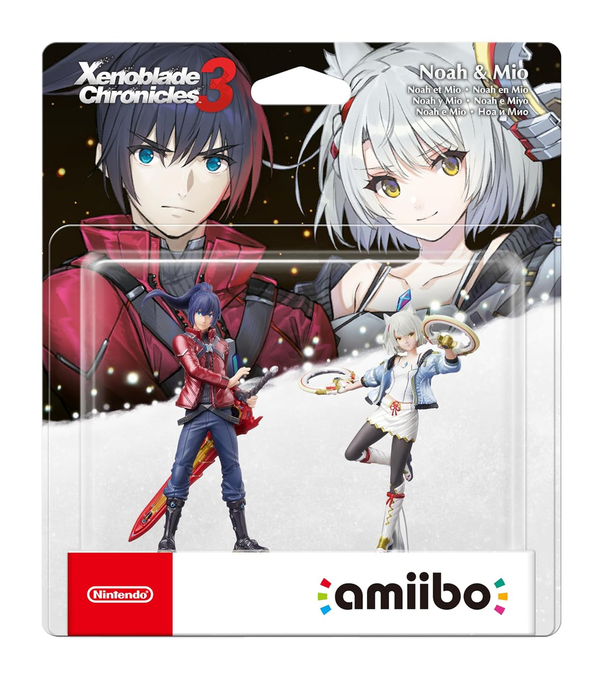 Noah & Mio amiibo x Xenoblade Chronicles 3 - Bstorekw