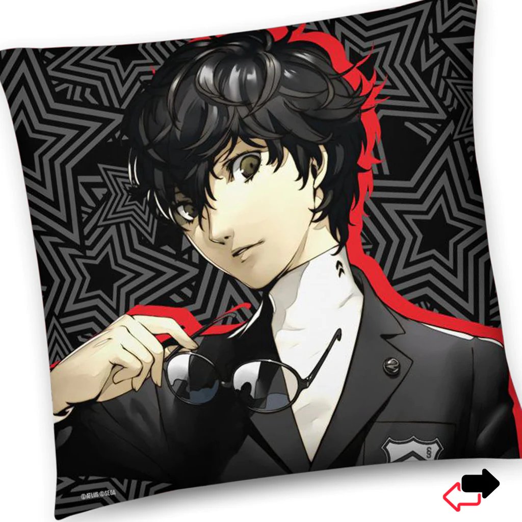 Protagonist & Joker Reversible Pillow - Bstorekw
