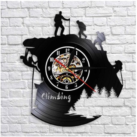 Rock Climbing Vinyl Clock - Bstorekw