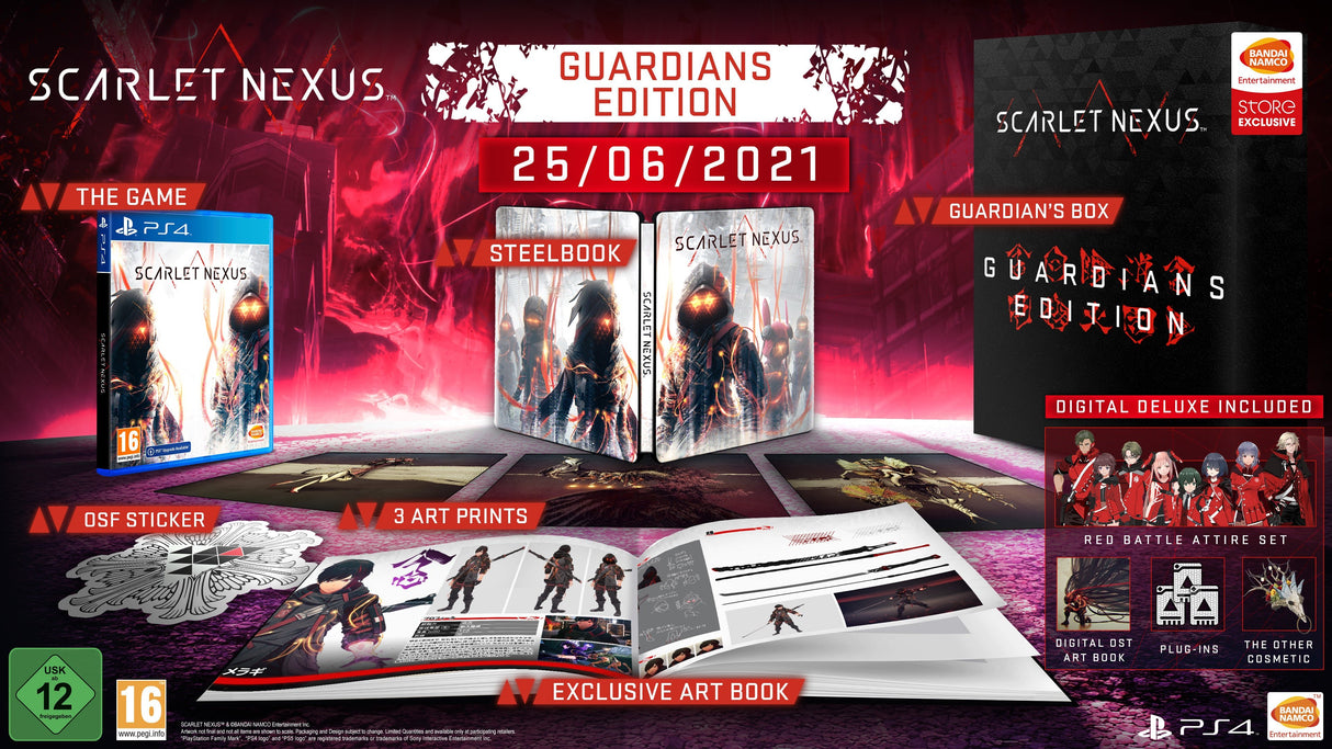 Scarlet Nexus Guardians Edition R2 (PS4) - Bstorekw