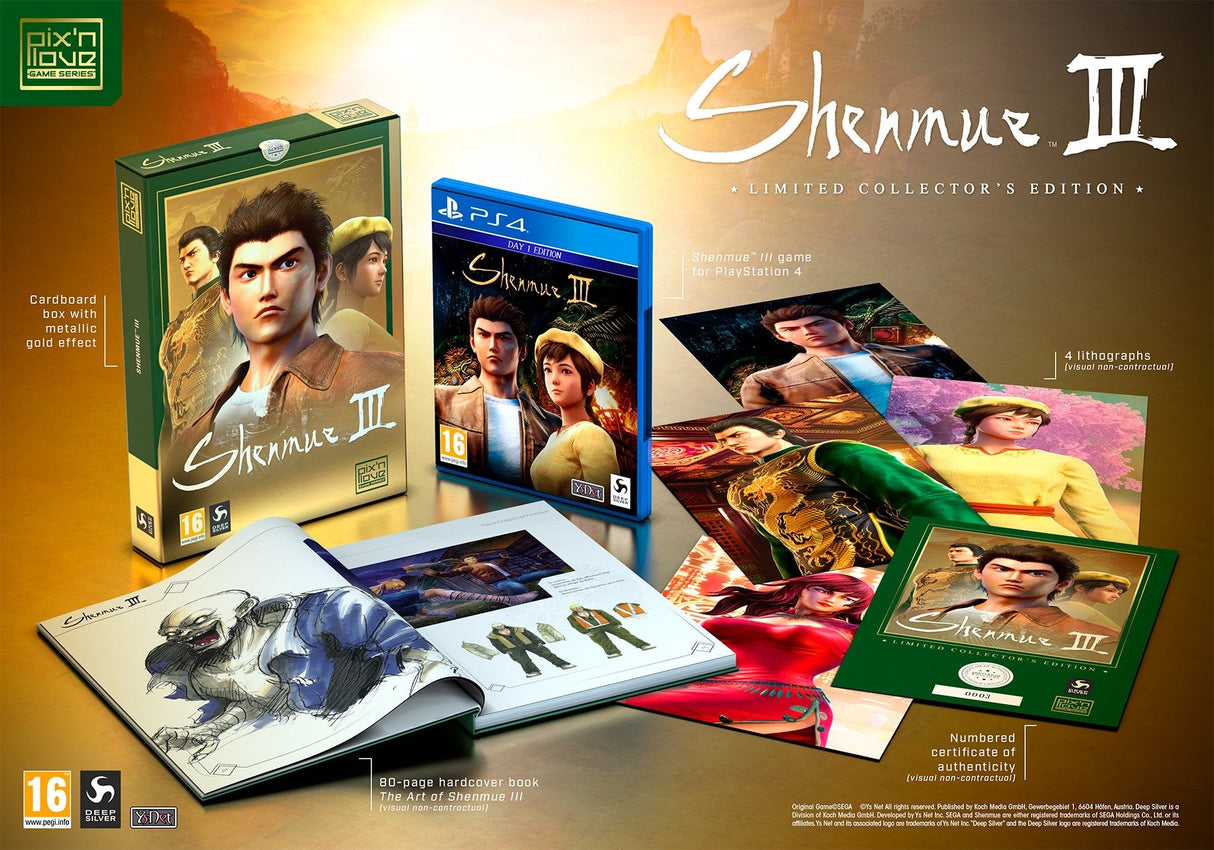 Shenmue III Pixnlove Limited Edition R2 - Bstorekw