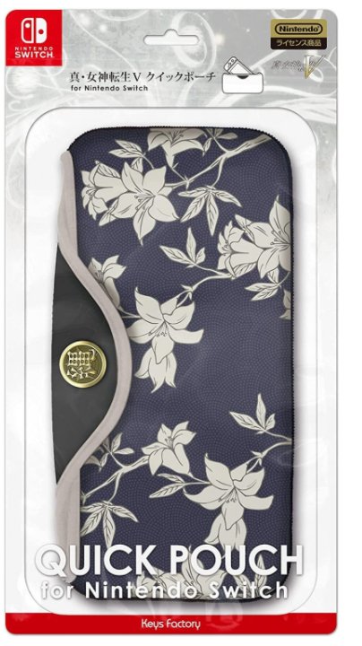 Shin Megami Tensei V Quick Pouch Bag Nintendo Switch - Bstorekw