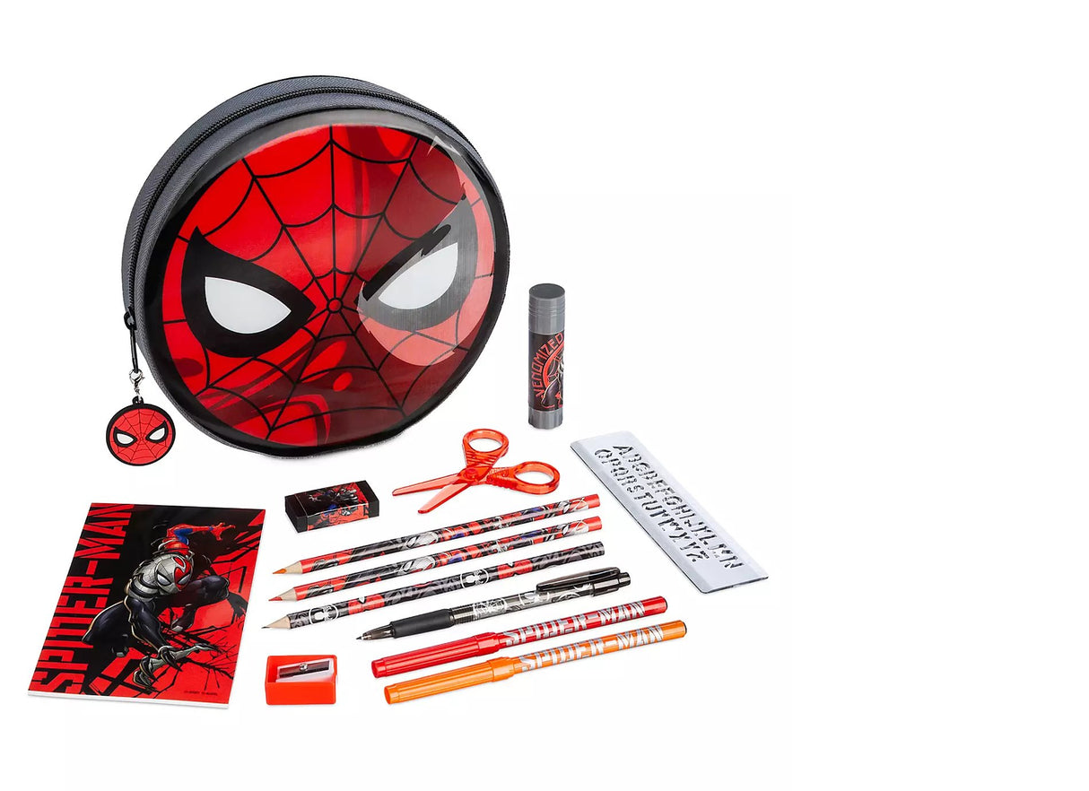 Spider-Man Zip-Up Stationery Kit - Bstorekw