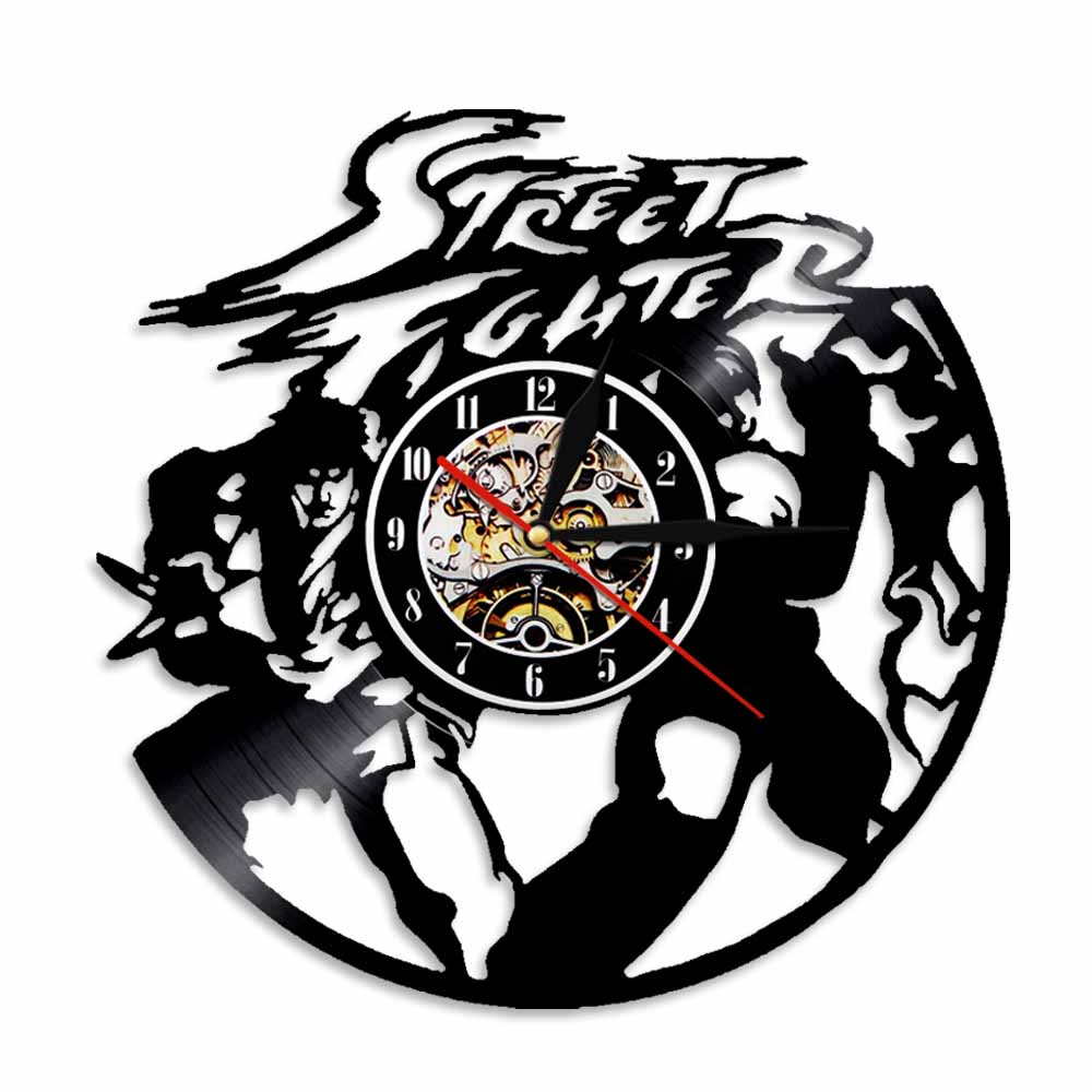 Street Fighter Vinyl Clock - Bstorekw