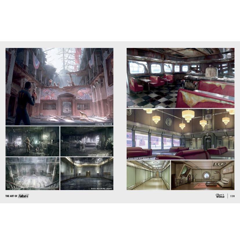 The Art of Fallout 4 (366 pages) - Bstorekw