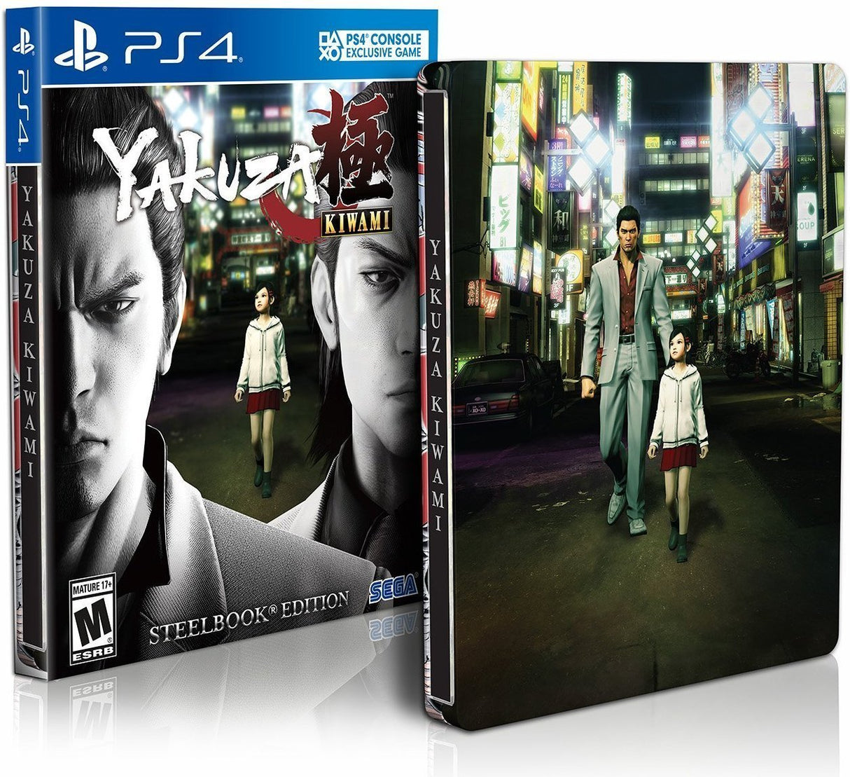 Yakuza Kiwami - PlayStation 4 Steelbook Edition (R1 - US) - Bstorekw